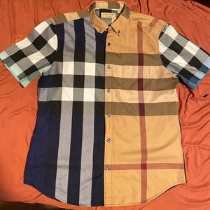 Burberry short sleeve shirt